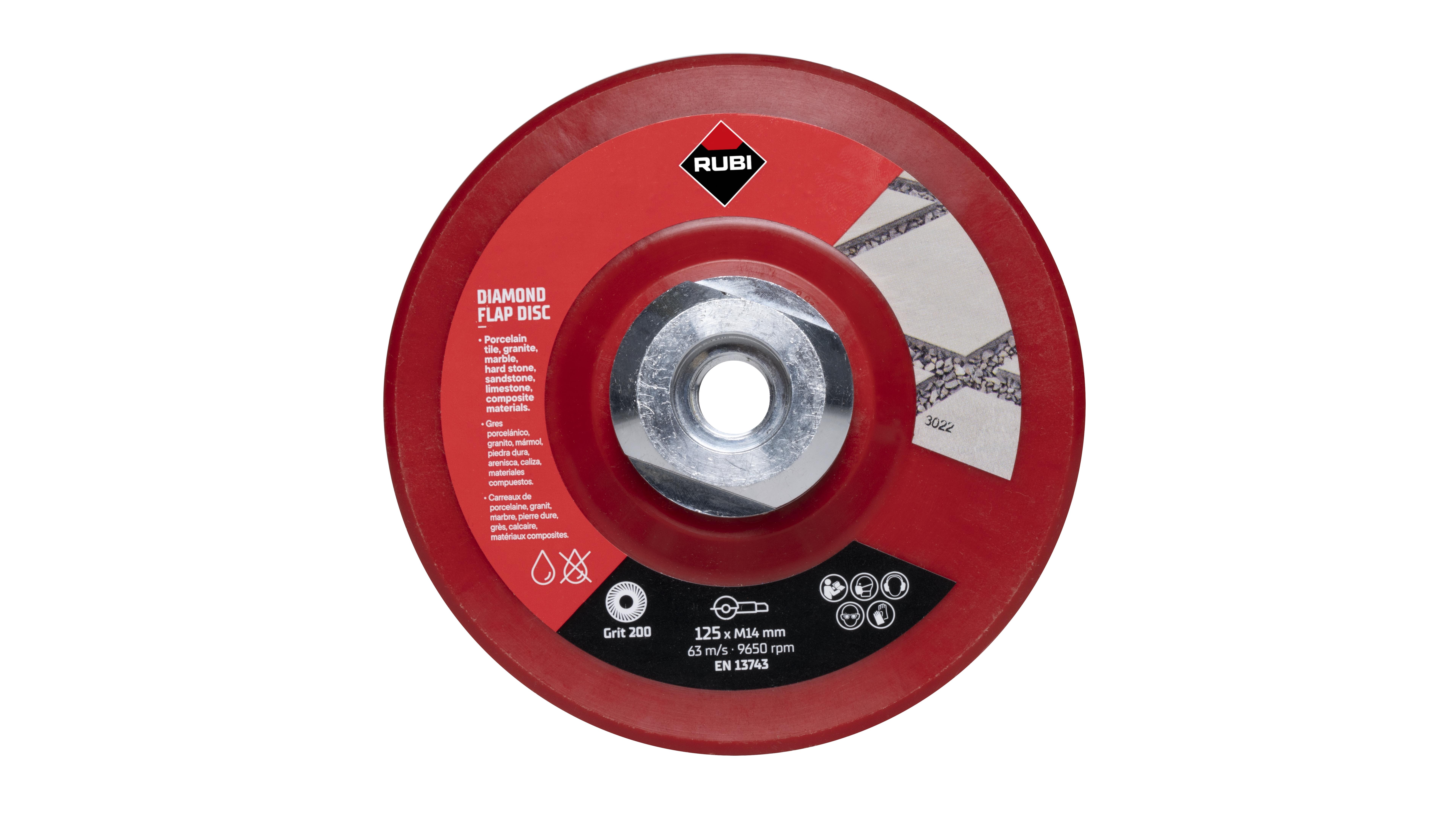 Rubi Lamellenschijf Flap Disc 200 M14 125mm