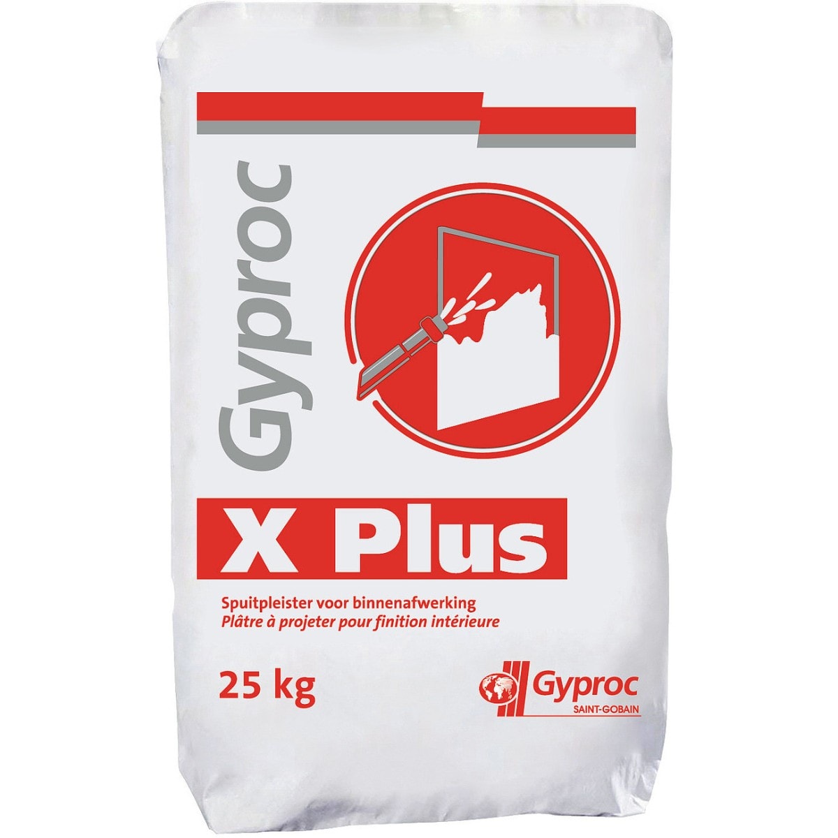 Gyproc X Plus Spuitpleister 25kg