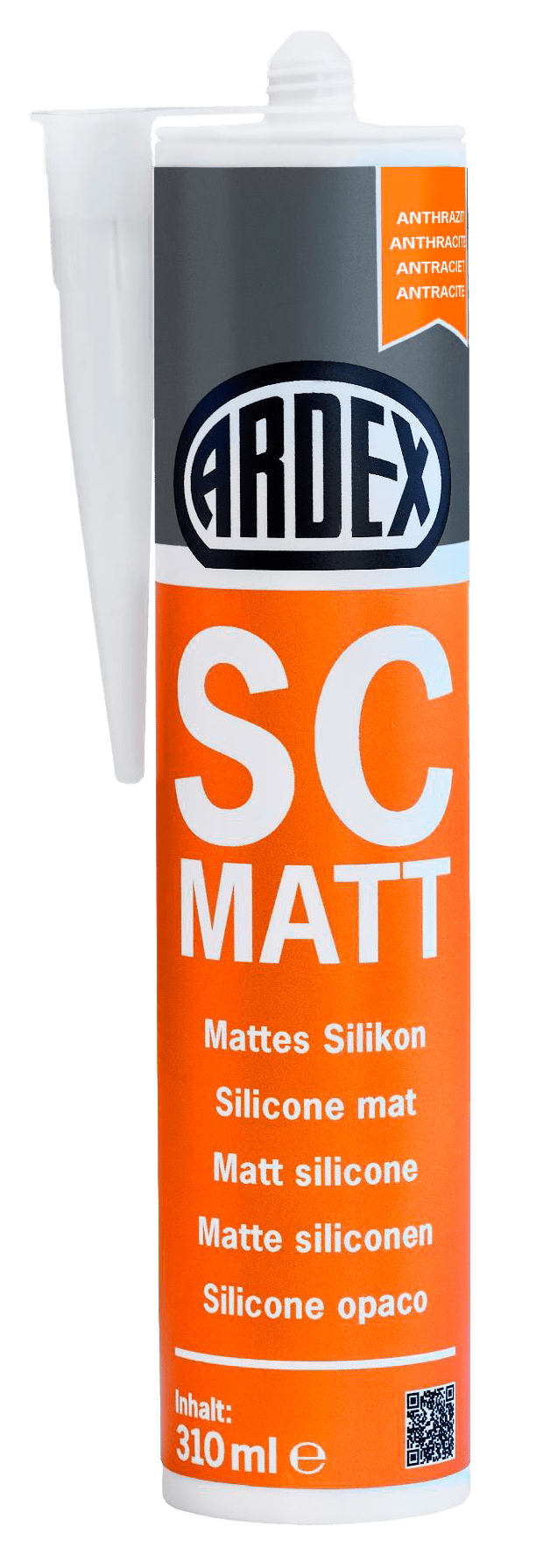 Ardex Siliconenkit SC Matt 310ml Grijs