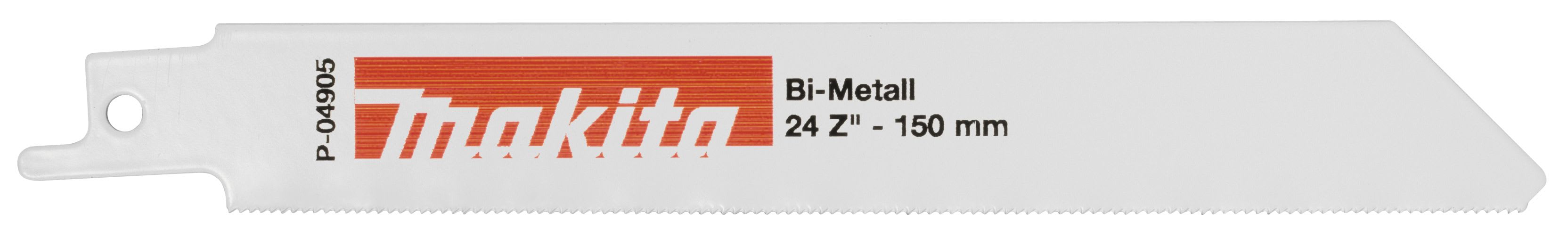 Makita Reciprozaagblad 3015 130mm Voor RVS 5st