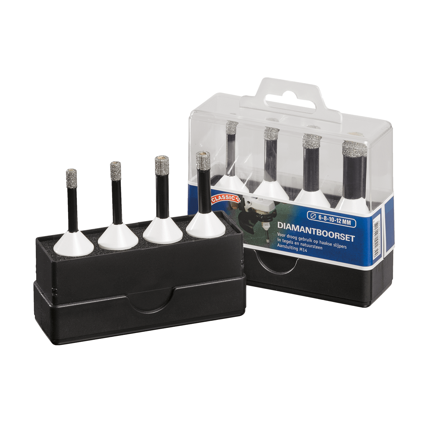 Carat Diamantboorset EHS Classic 6-12mm M14 Tegels/Natuursteen