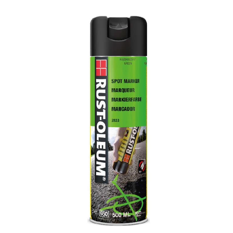 Rust-Oleum Grondmarkering 2833 500ml Fluorescerend Groen