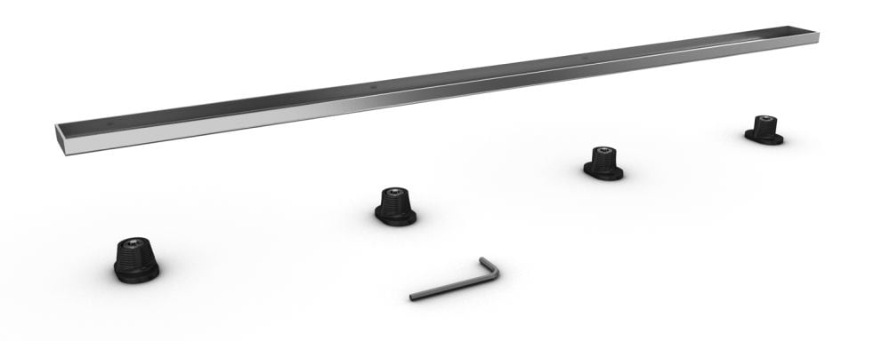 Wedi Fundo Gootafdekking 790x45x13mm Betegelbaar Goot 800mm