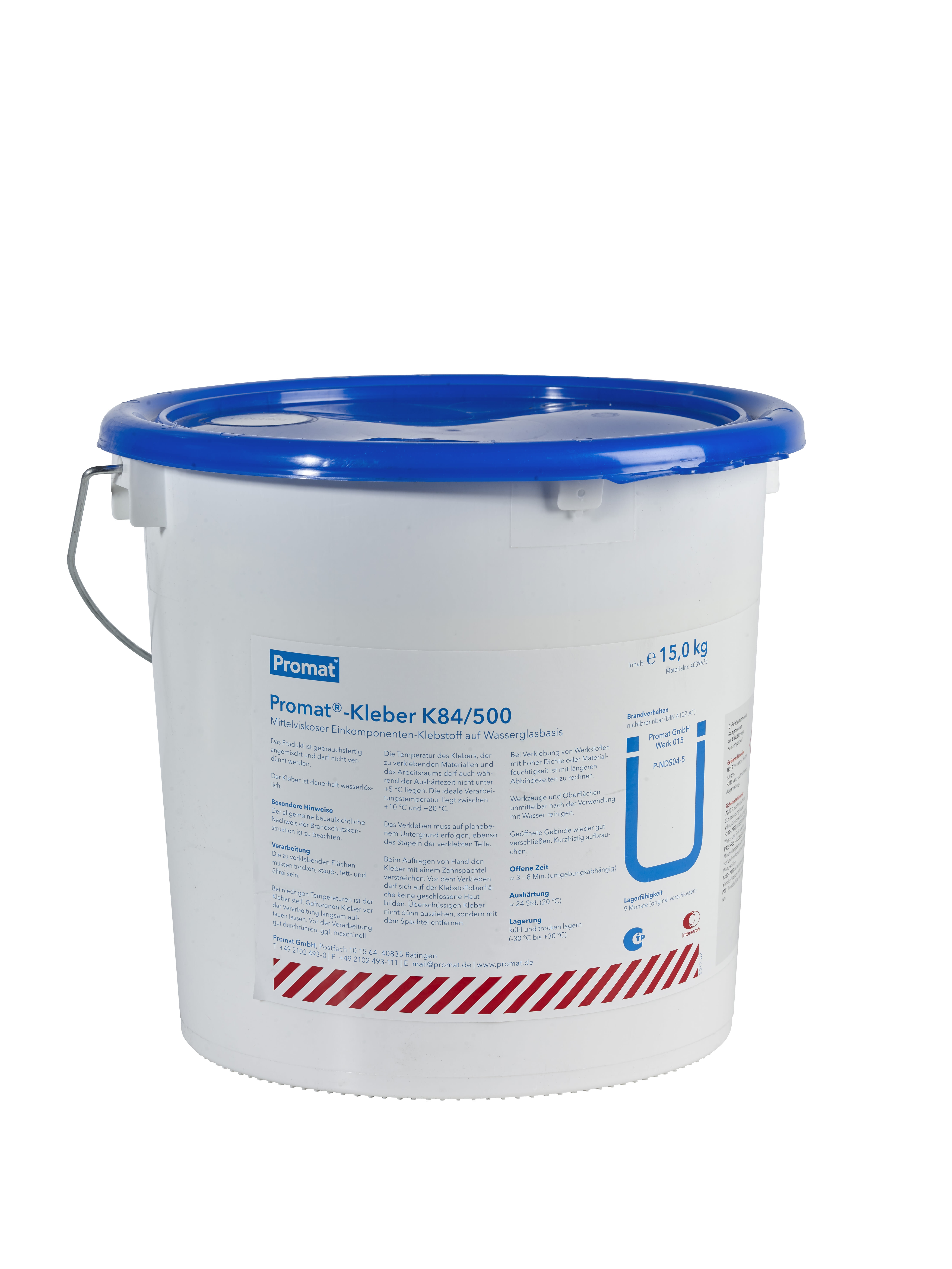 Promacol K84   500 Onbrandbare Silicaatlijm 15kg