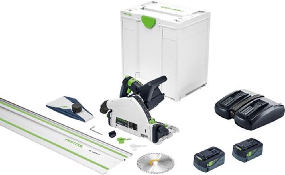 Festool Accu Invalcirkelzaag TSC 55 5,0 KEBI-Plus/XL-FS