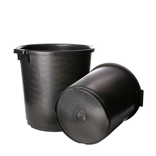 Kreuwel speciekuip-mengkuip 35 liter Zwart 40x40cm