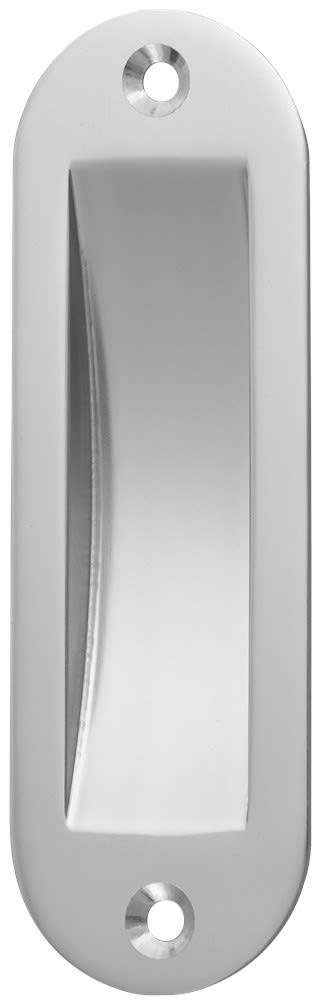 Product afbeelding voor Hermeta Schuifdeurkom 4560-01E 120x40mm Ovaal Aluminium Naturel