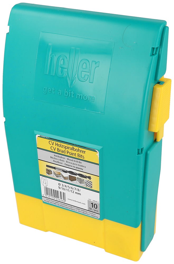 Heller Houtspiraalboor CV 333 10-Delig