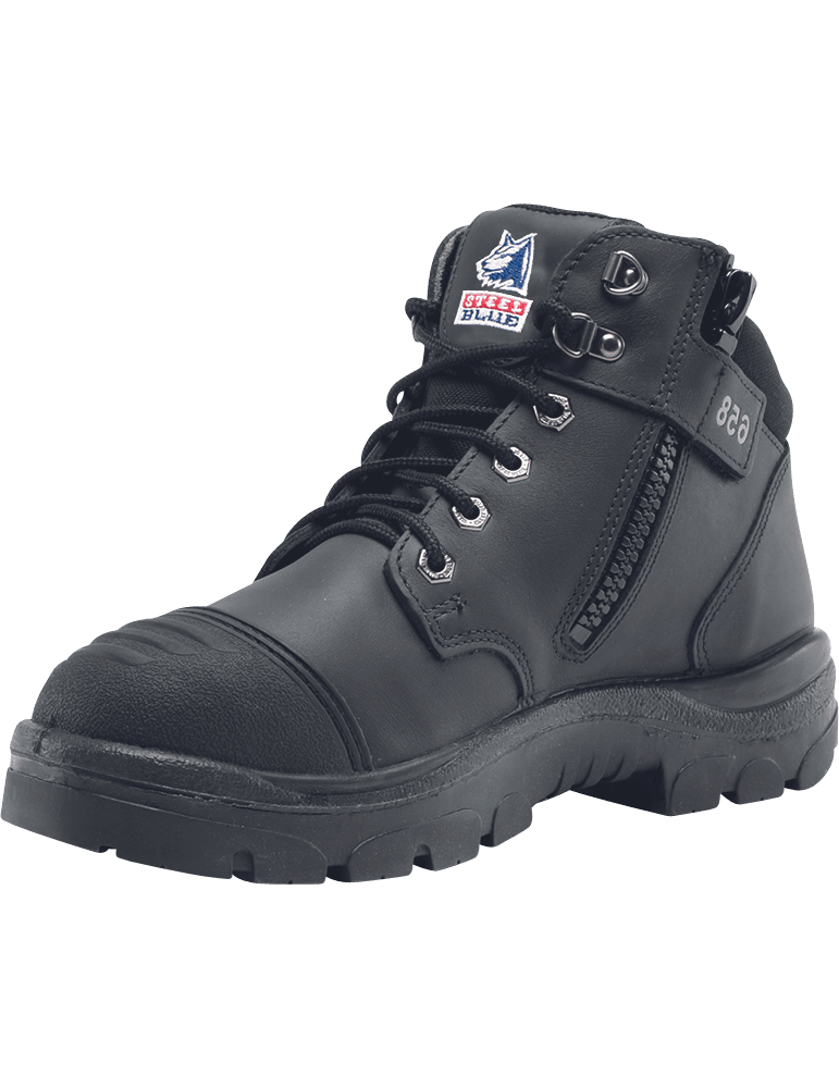 Steel Blue Veiligheidsschoen Parkes Zip Hoog S3 Maat 45 Zwart