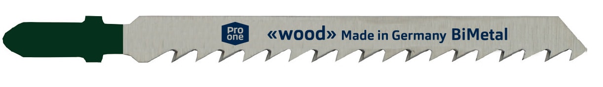 Pro-One Decoupeerzaagblad T301CDF Bi-Metaal Voor Hardhout Grijs 5st