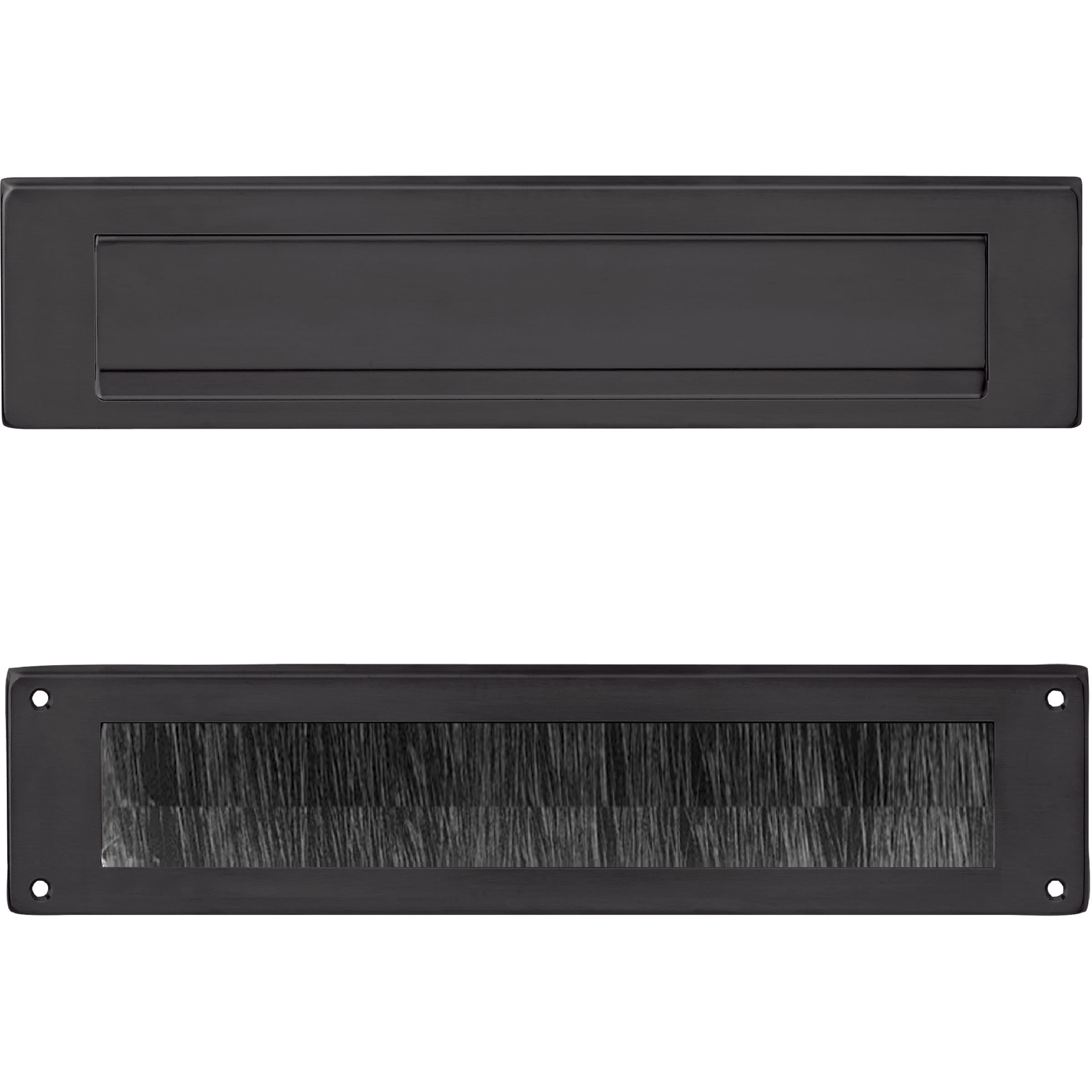 Skantrae Brievenbuspakket Recht Zwart Inclusief Frezing