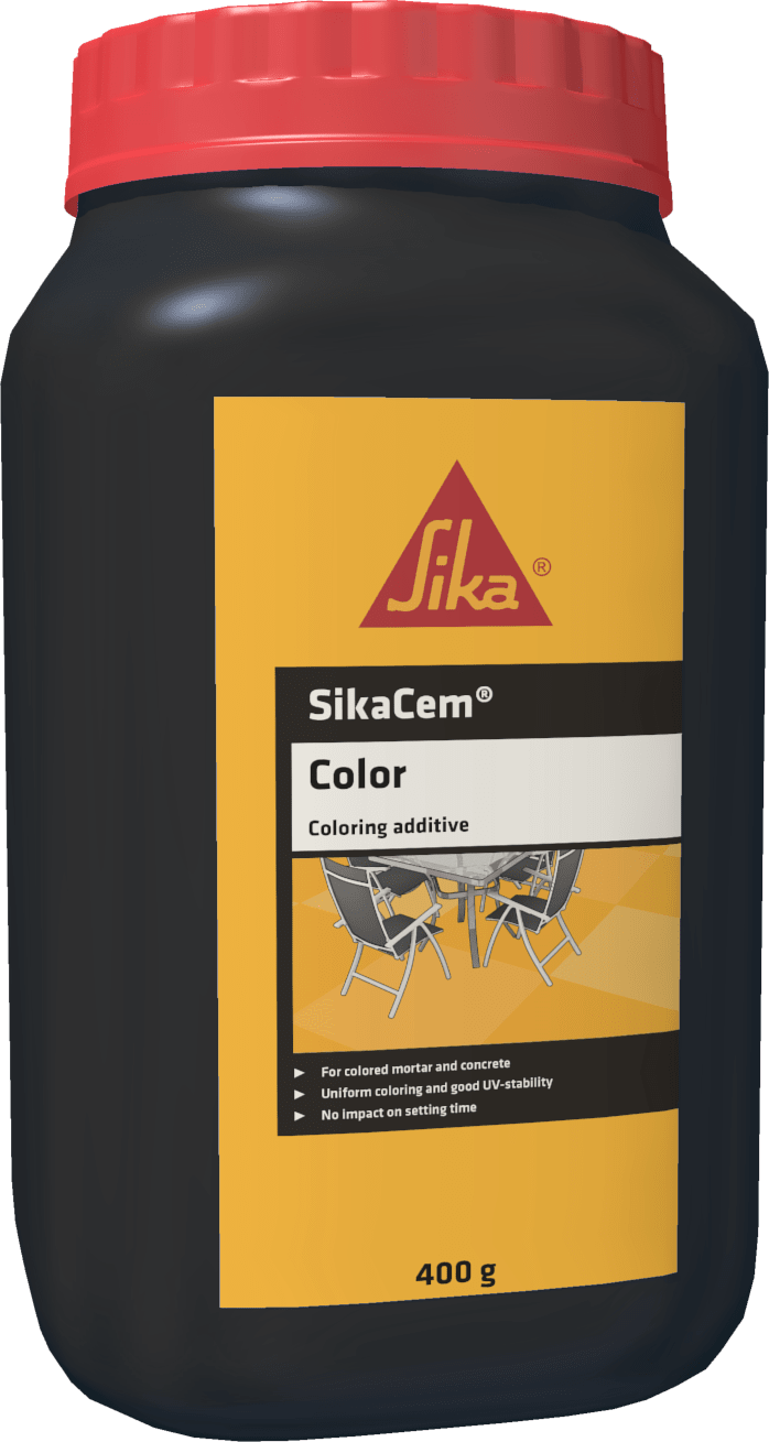 Product afbeelding voor SikaCem Kleurpoeder 700gr Zwart