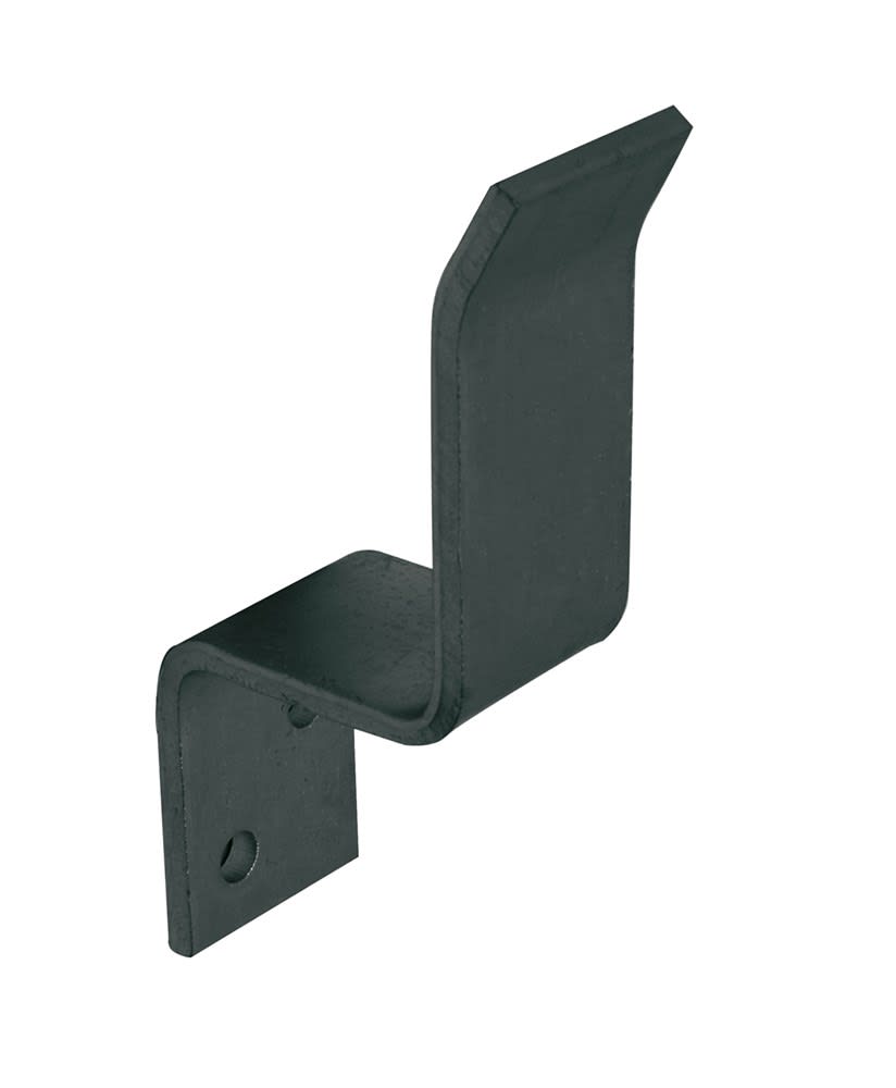 GB Deurbalkhaak 55x75mm Open Zwart Epoxy 714908B