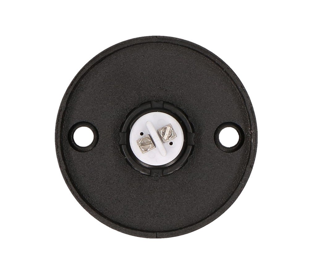 Product afbeelding voor AMI Beldrukker Nr. 3 Rond Aluminium Zwart