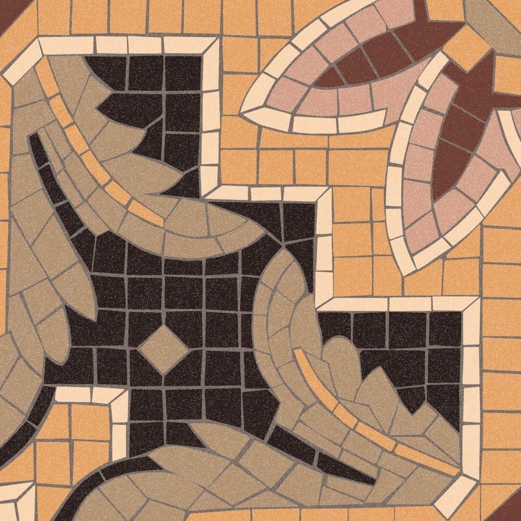 Decortegel Bel Histoire Octavie 15x15cm 8mm Mat Gerectificeerd R10