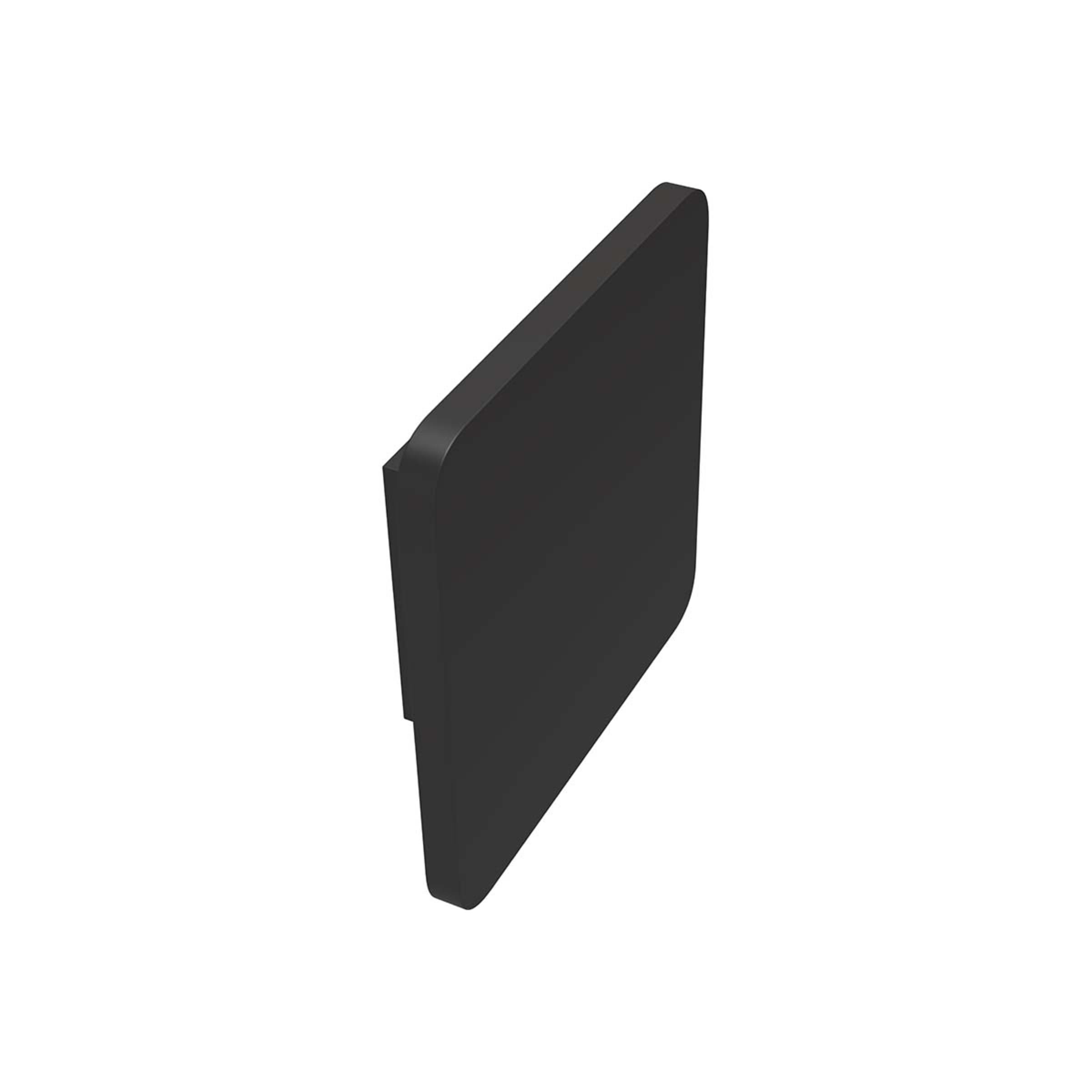 Skantrae Deurknop Quadrate Zwart