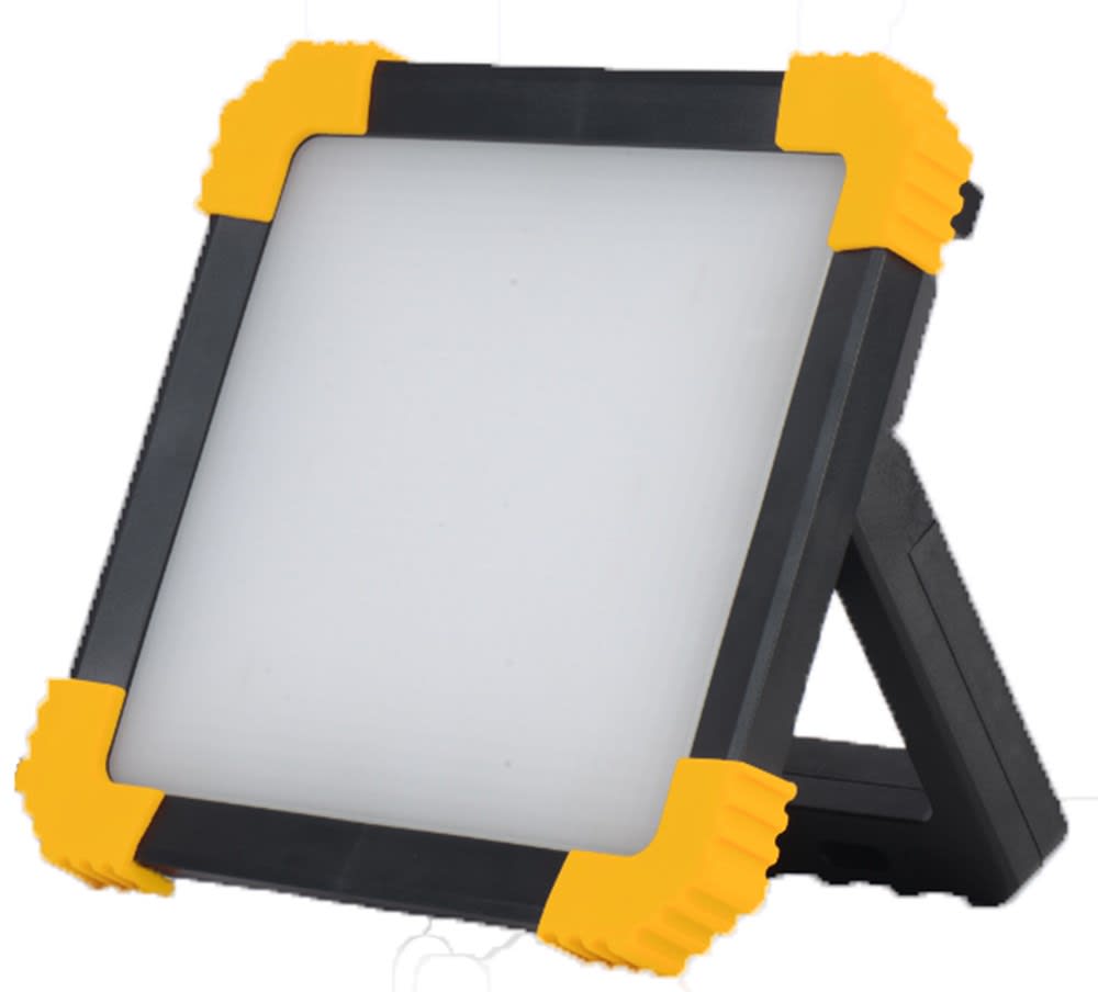 Vetec Bouwlamp VLR 50 LED 50W Klasse I Met Kabel Zwart/Geel