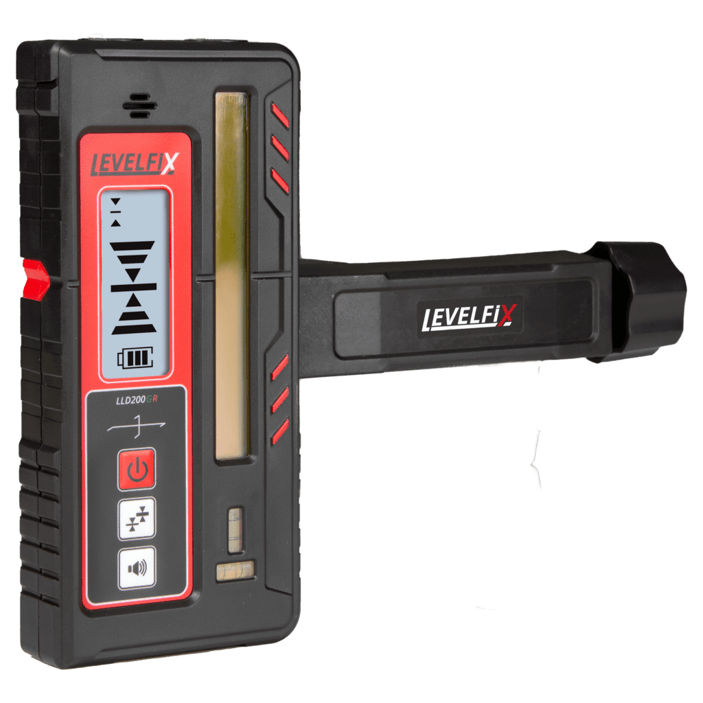 Levelfix Ontvanger LLD200GR Prof Voor Lijnlaser Groen/Rood Met Baakklem