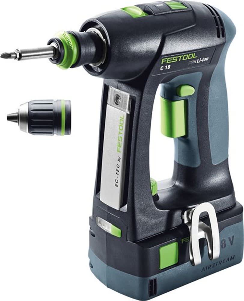 Festool Accu Schroefboormachine C 18 HPC 4,0 I-Plus
