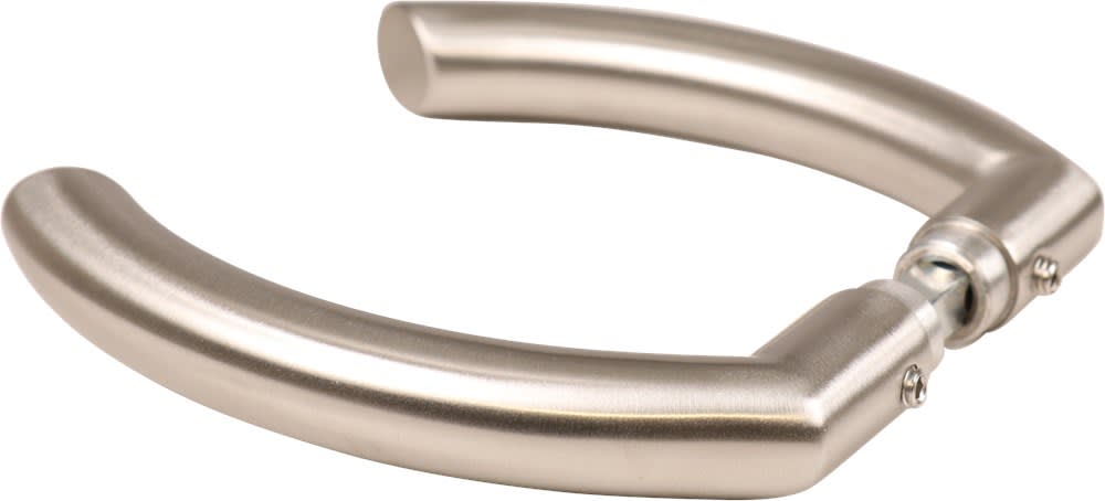 Oxloc Deurkruk Culemborg Gebogen Omkeerbaar RVS Mat Paar