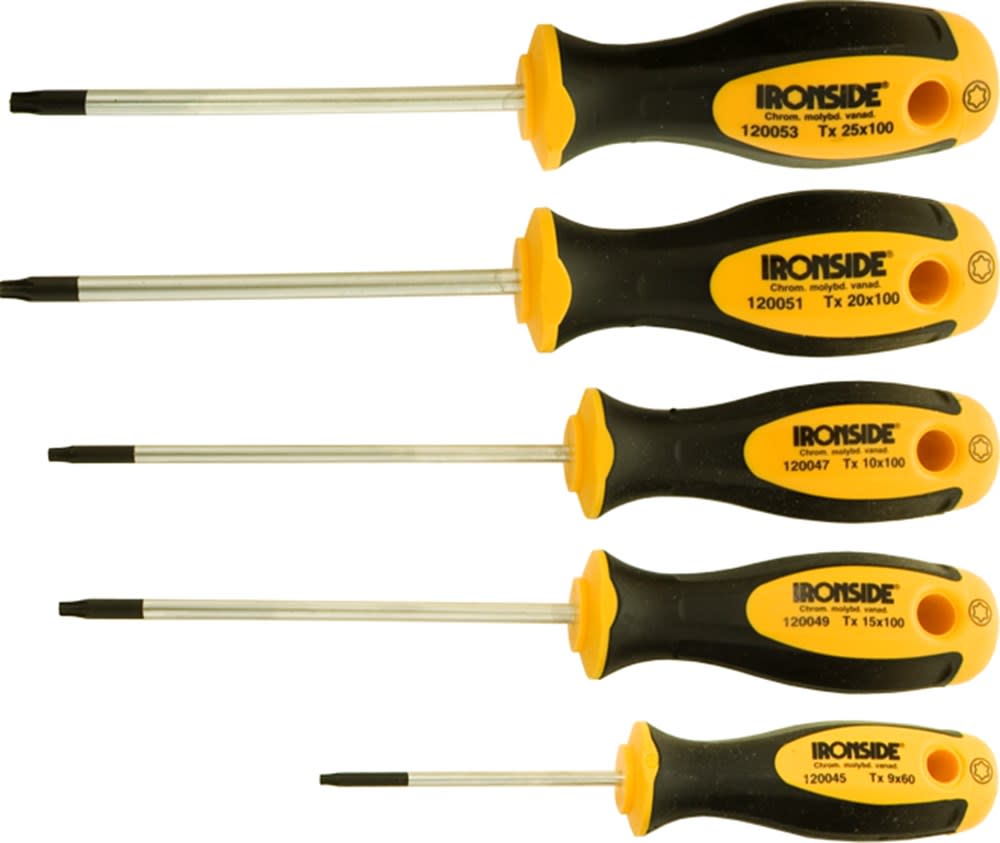 Ironside Schroevendraaierset Torx 5-delig