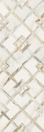 Product afbeelding voor Villeroy & Boch Decortegel Marble Arch Arctic Gold 40x120cm 7mm Glanzend Gerectificeerd