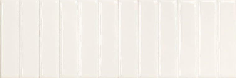 Product afbeelding voor Wandtegel Casablanca White 10x30cm 10mm Glanzend