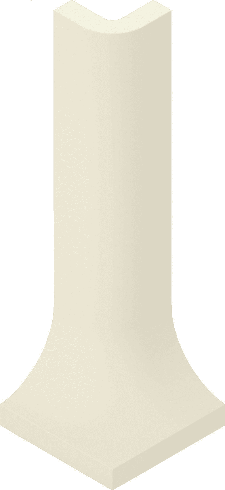 Product afbeelding voor Villeroy & Boch Binnenhoek Pro Architectura 3.0 Cream White 3x10cm Mat 2074C2110010