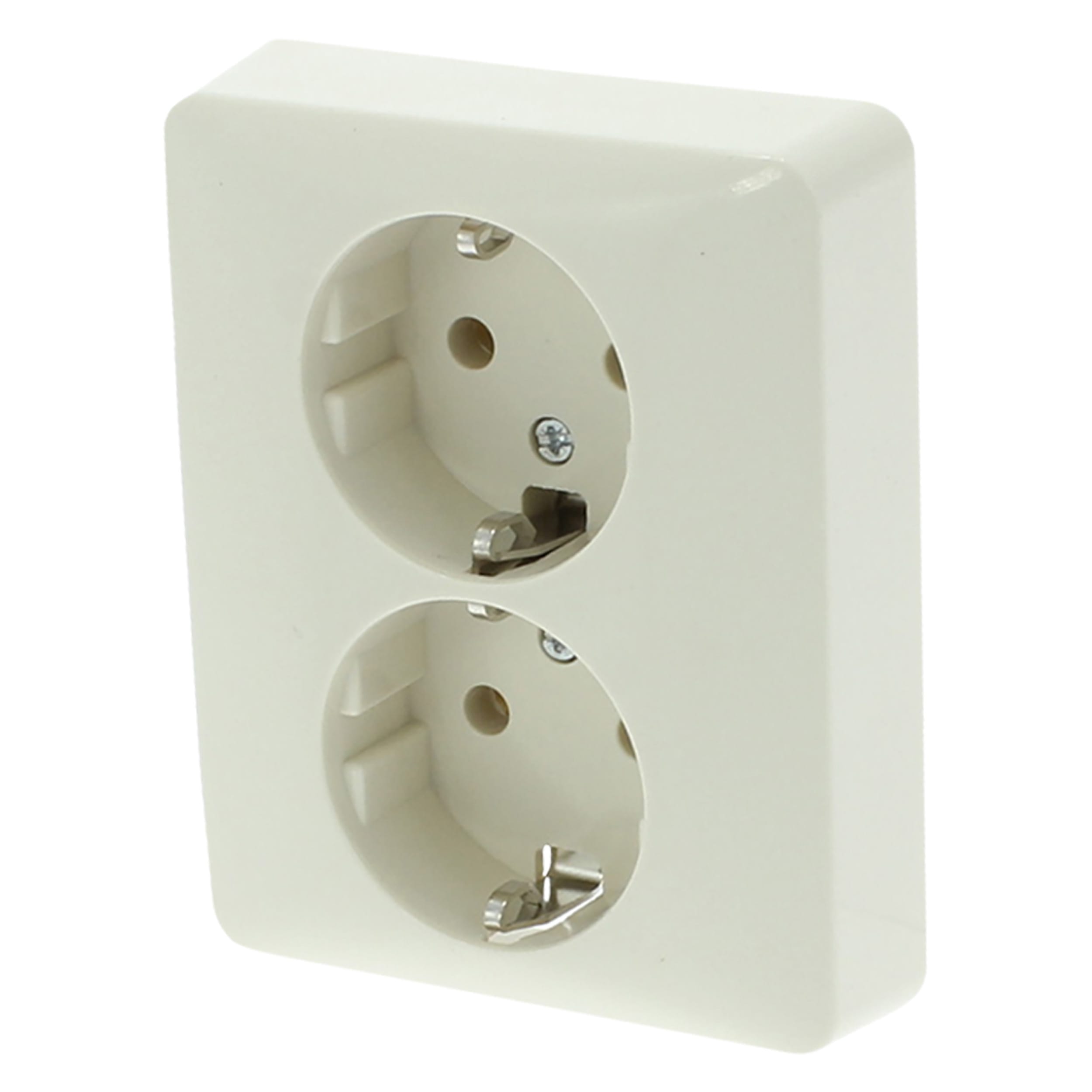 Product afbeelding voor PEHA Standard Contactdoos Inbouw 2-voudig Crème-wit
