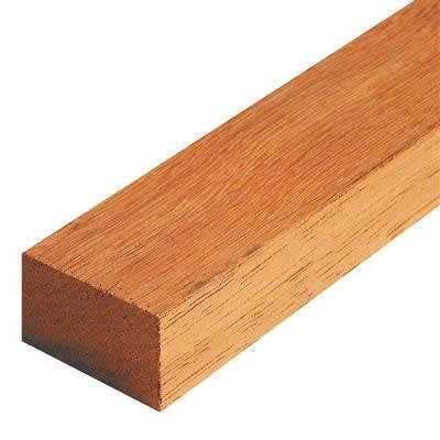 Hardhout 19x68mm 275cm Rondom Geschaafd