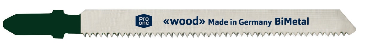 Pro-One Decoupeerzaagblad T101AIF Bi-Metaal Voor Hardhout Grijs 5st