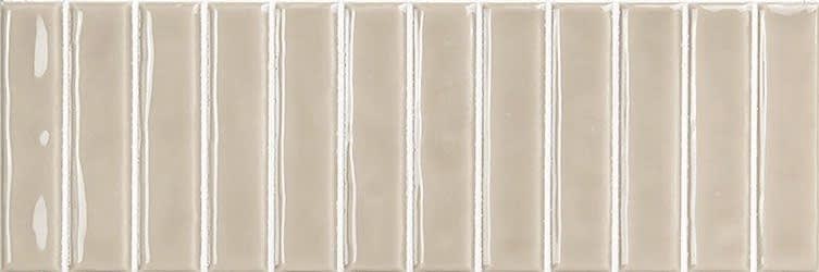Wandtegel Casablanca Cream 10x30cm 10mm Glanzend