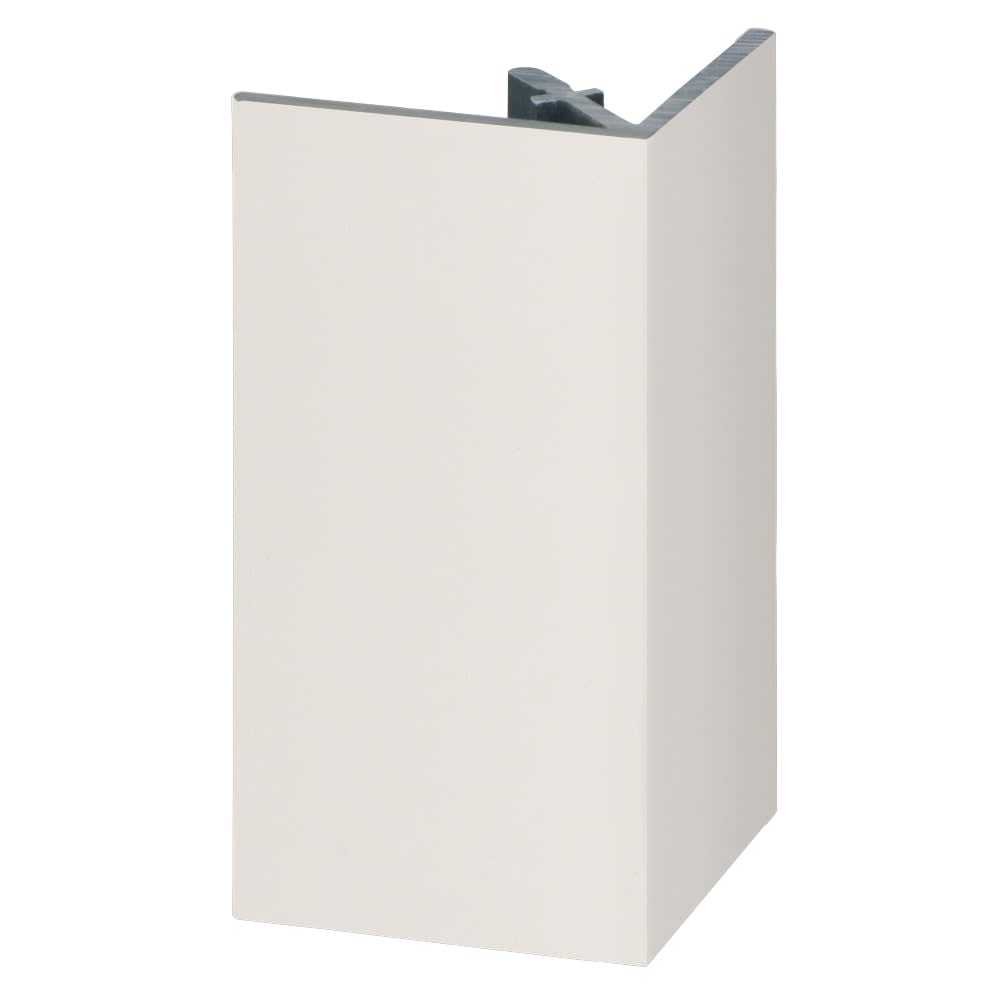 Keralit Uitwendig Rechthoekprofiel 46x46mm 400cm Snowwhite Pure Mat RAL 9016