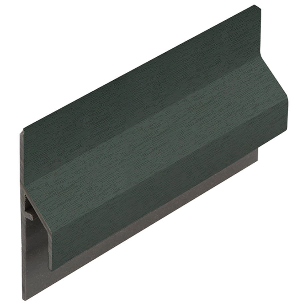 Keralit Trim/Kraal Aansluitprofiel 10mm 600cm Donkergroen Classic Nerf