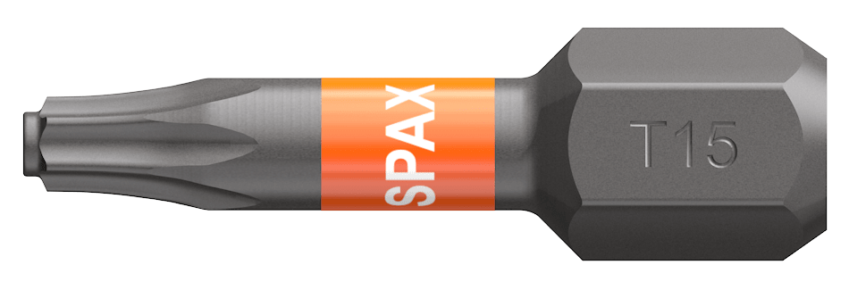 Spax Bit 25mm TX-15 5st