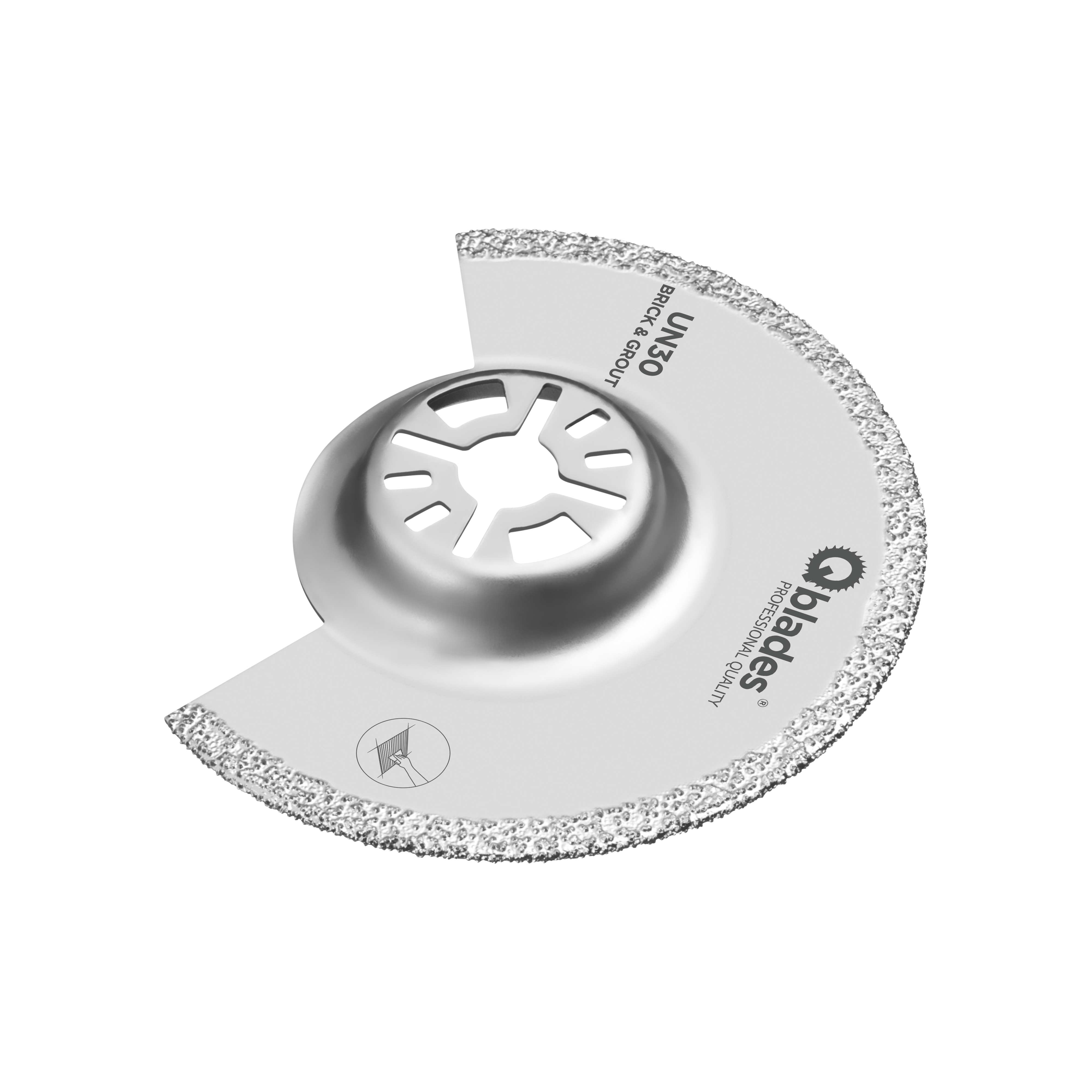 Qblades Diamant Segmentzaagblad UN30 85x2mm 1st