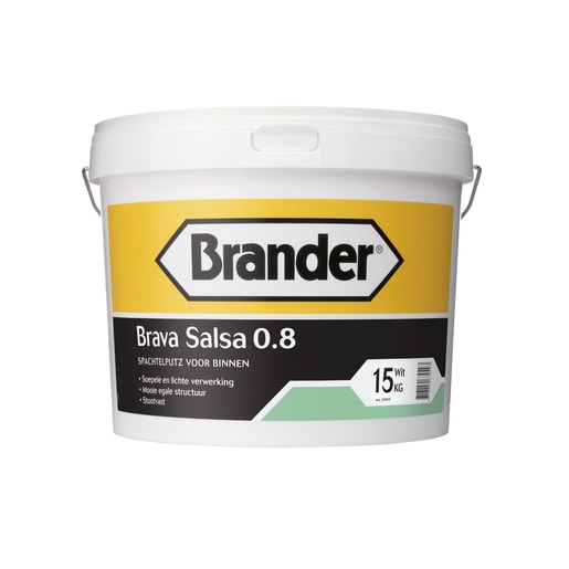 Brava Salsa 0.8mm wit emmer 15 kg