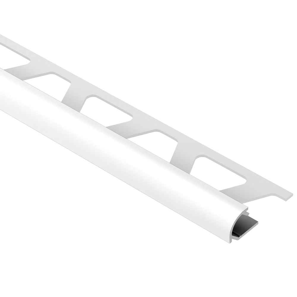 Schlüter RONDEC-AC Uitwendig Hoekprofiel 10mm 300cm Alu Met Kleurcoating Zuiver Wit RO100BW/300