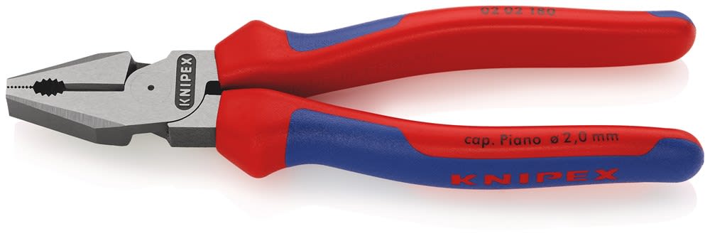 Knipex Kracht-Kombitang Comfort 180mm Gepolijst