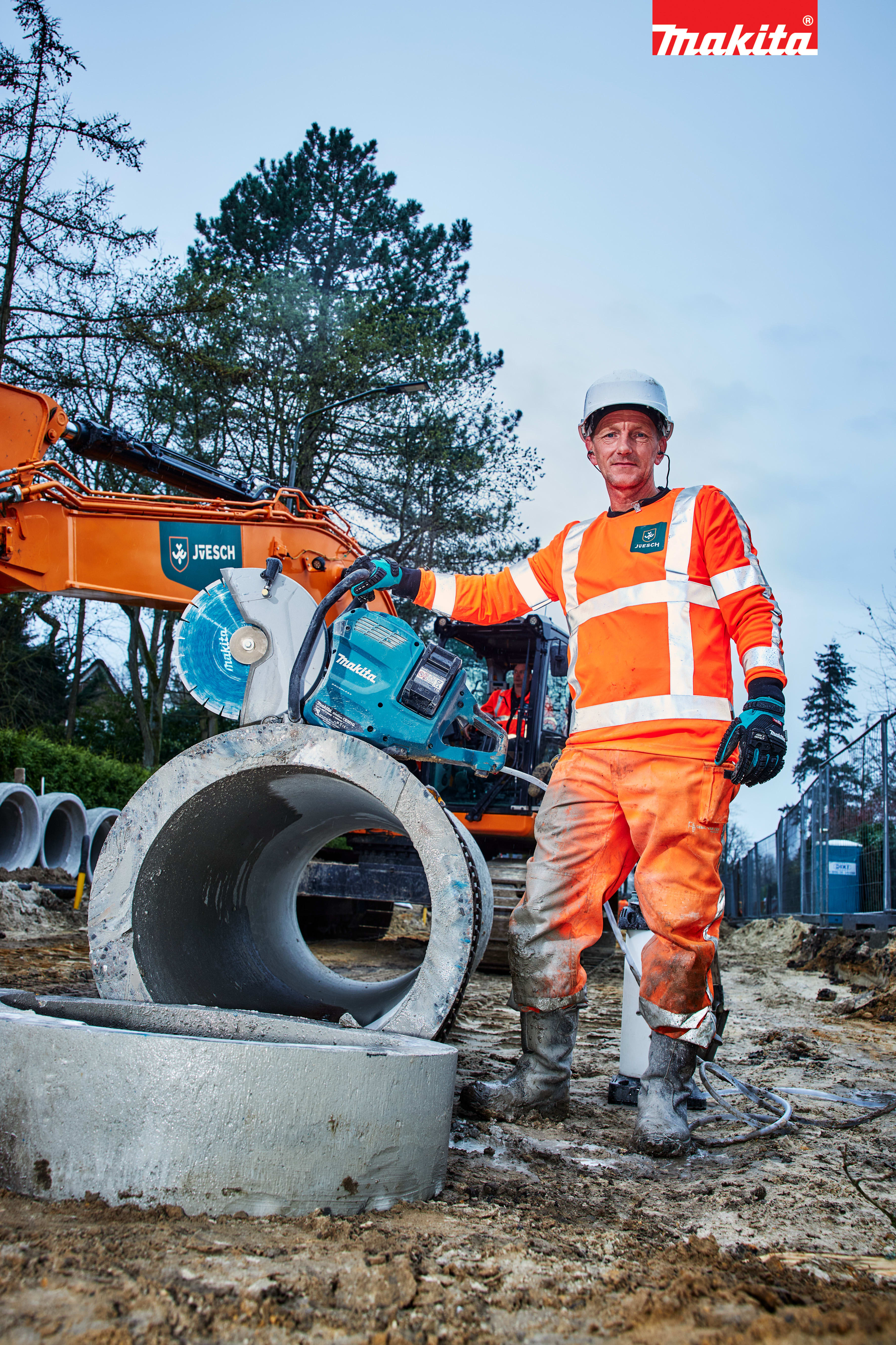 Product afbeelding voor Makita Accu Doorslijper CE001GZ 2x40V XTG Zonder Accu En Lader In Doos