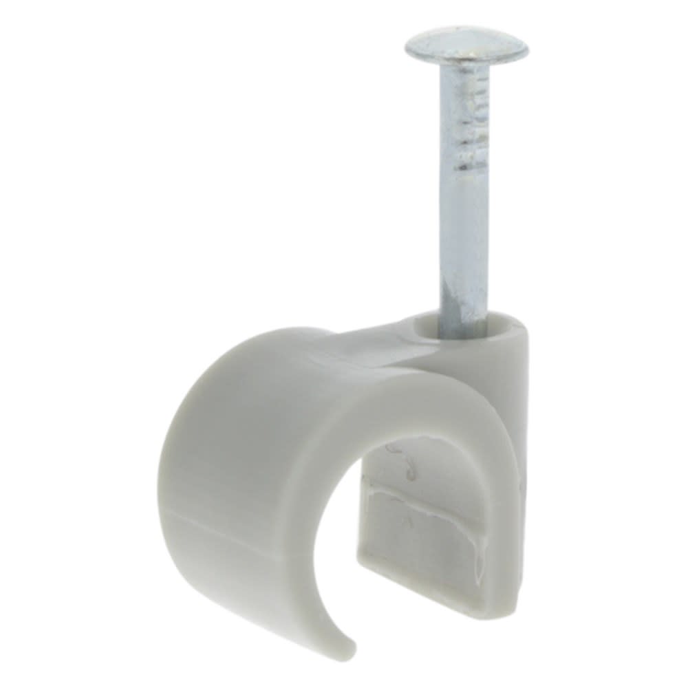 Product afbeelding voor Kabelclip 8-10mm Rond Grijs 120 Stuks