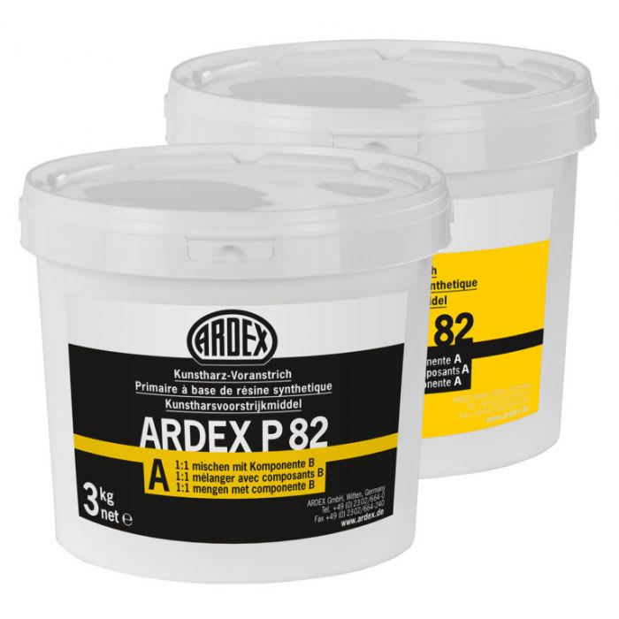 Product afbeelding voor Ardex P82 Kunstharsvoorstrijkmiddel 2 Componenten A/B 3kg