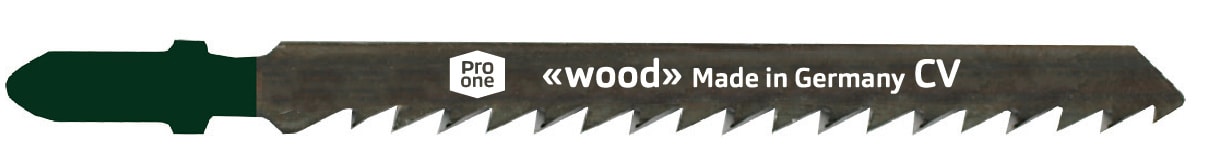 Pro-One Decoupeerzaagblad T144D Voor Hout Zwart 5st