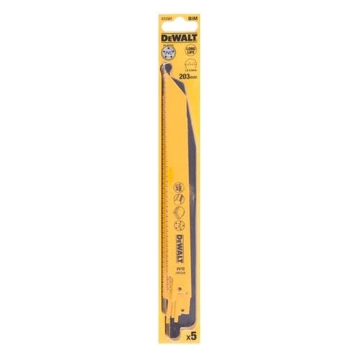 DeWALT Reciprozaagblad DT2387QZ Bi-Metaal 228mm 5st Hout Metaal