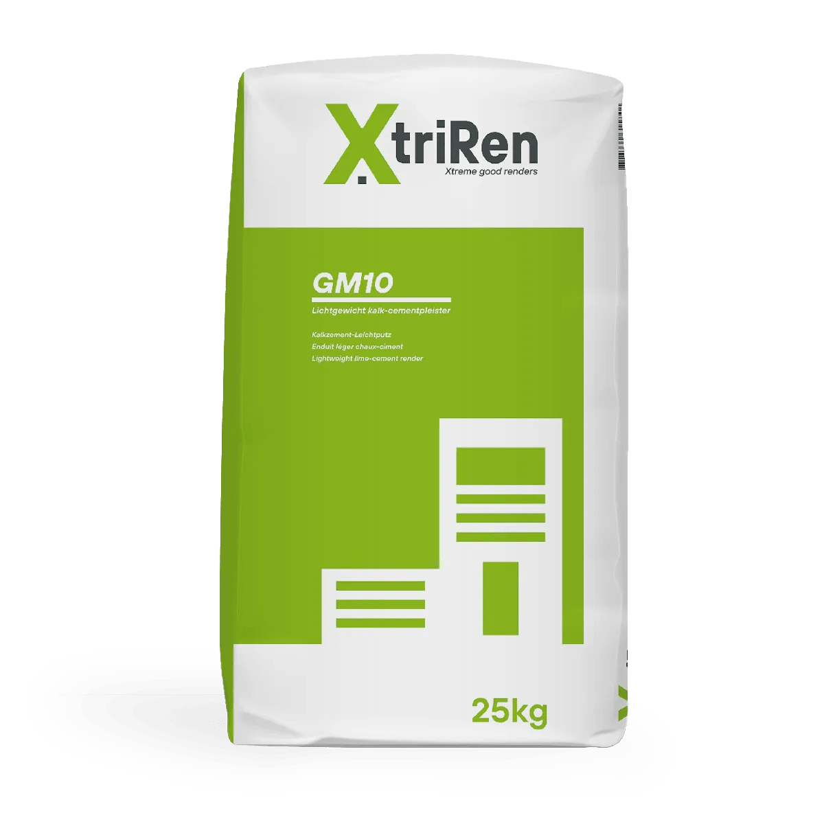 Product afbeelding voor XtriRen GM 10 Kalkcementpleister Lichtgewicht 25kg