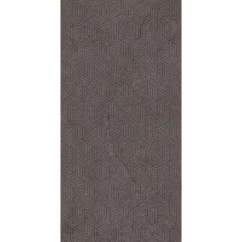 Decortegel Stone Life Cubes Graphit 120x60cm 6mm Modulair Mat Gerectificeerd