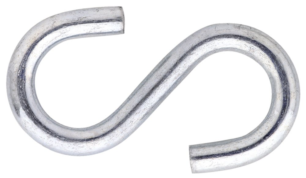 DX S-Haak 6mm Verzinkt 2st