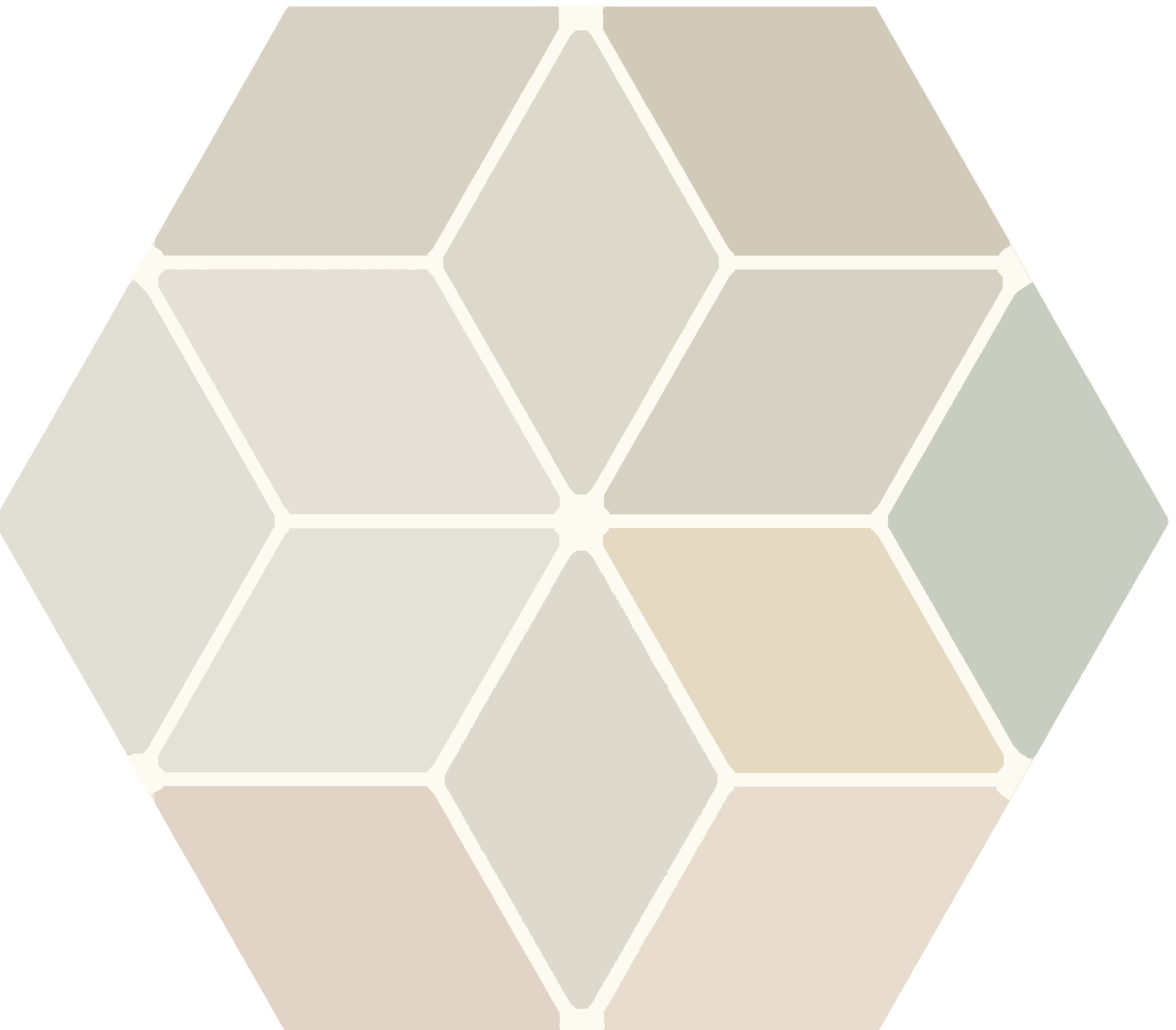 Product afbeelding voor Decortegel Minima 8.6 Multi Color 15x17cm 9mm Mat R9