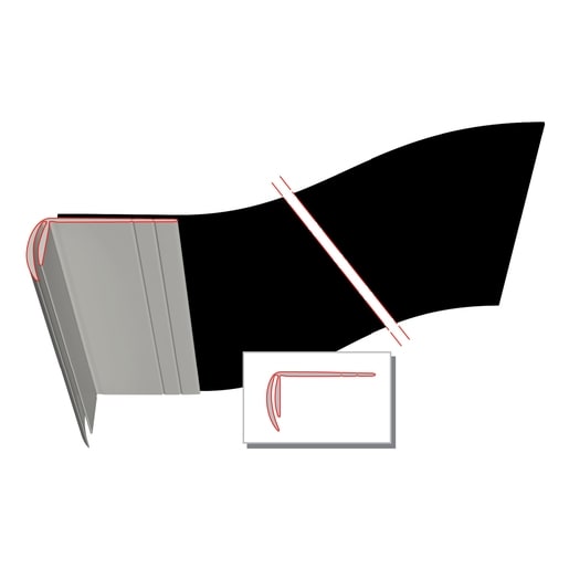 Product afbeelding voor Illbruck ME533 Slabbe DP 40cm 25m Grijs