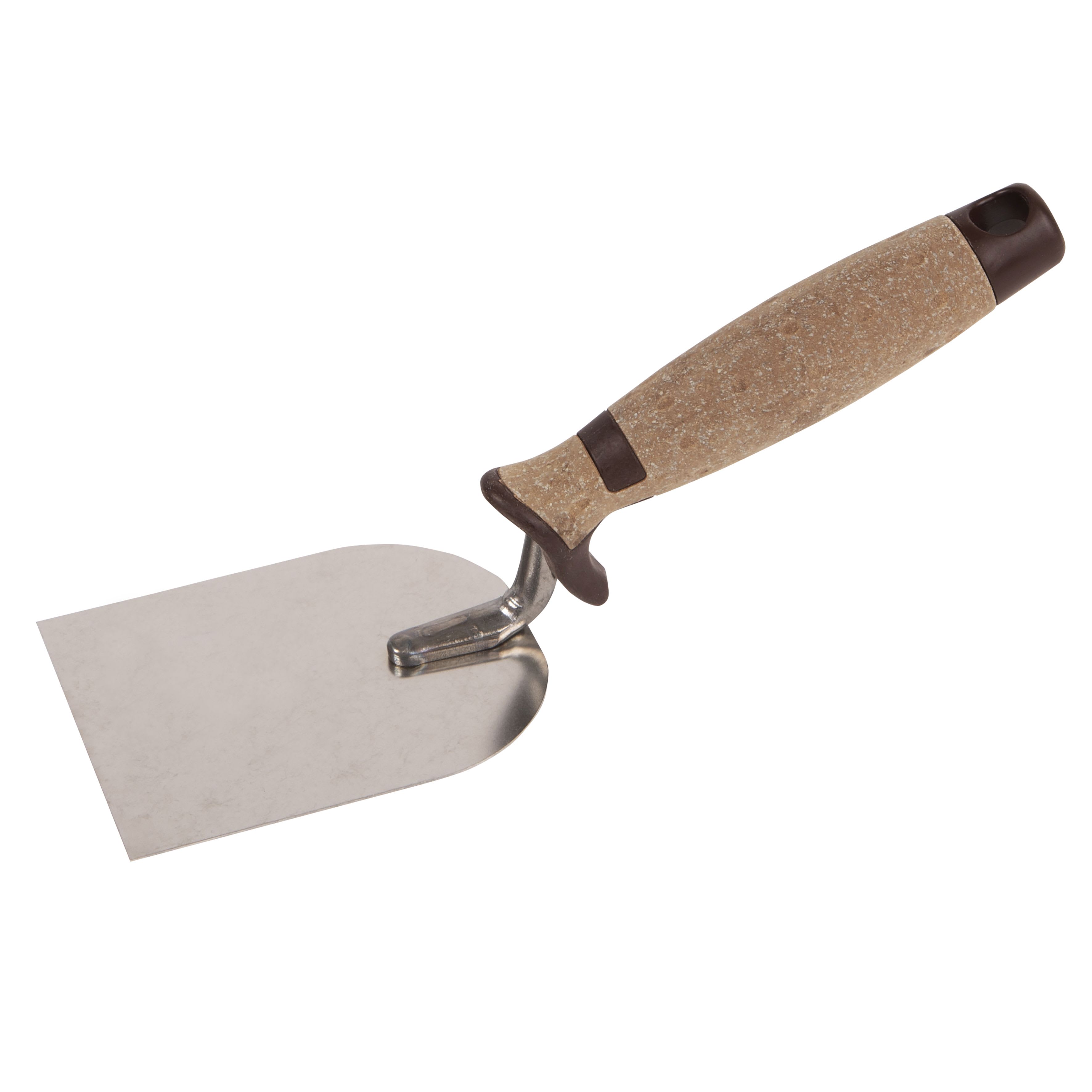 Super Prof Bandtroffel Eco Pure 80mm RVS Met Handgreep Leer